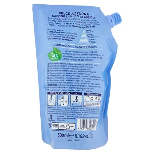 Felce Azzurra Ecoricarica Sapone Liquido Classico miniatura 2
