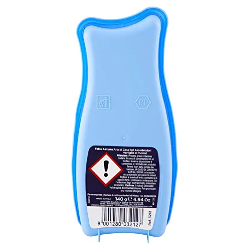 Felce Azzurra - Gel Assorbiodori Vaniglia e Monoi, Profumatore per Ambienti Piccoli, Armadio e Cassetti Assorbi Odori, Deodorante Ambiente dal Profumo Duraturo, Profumatore Ambiente, Profumatori 140gr miniatura 3