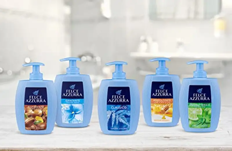 Felce Azzurra - Sapone Liquido Mani Antibatterico Profumato, Igienizza e Idrata, Sapone Mani per Igiene Quotidiana con Tea Tree, Lime e Menta, Delicato sulla Pelle e Dermatologicamente Testato, 300 ml miniatura 2