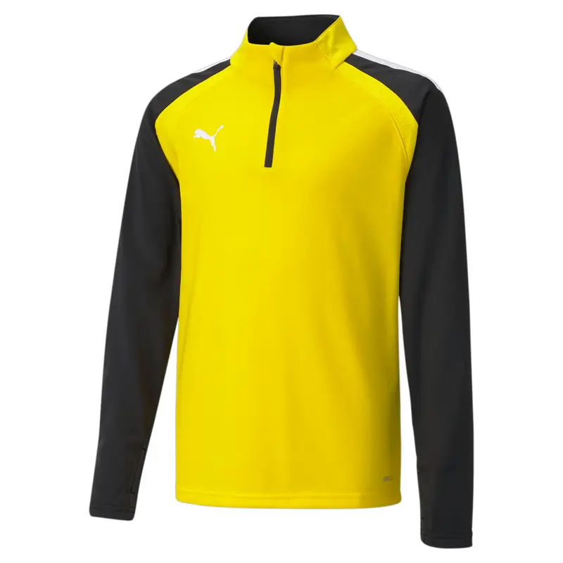 Felpa 1/4 zip per bambini Puma teamLIGA