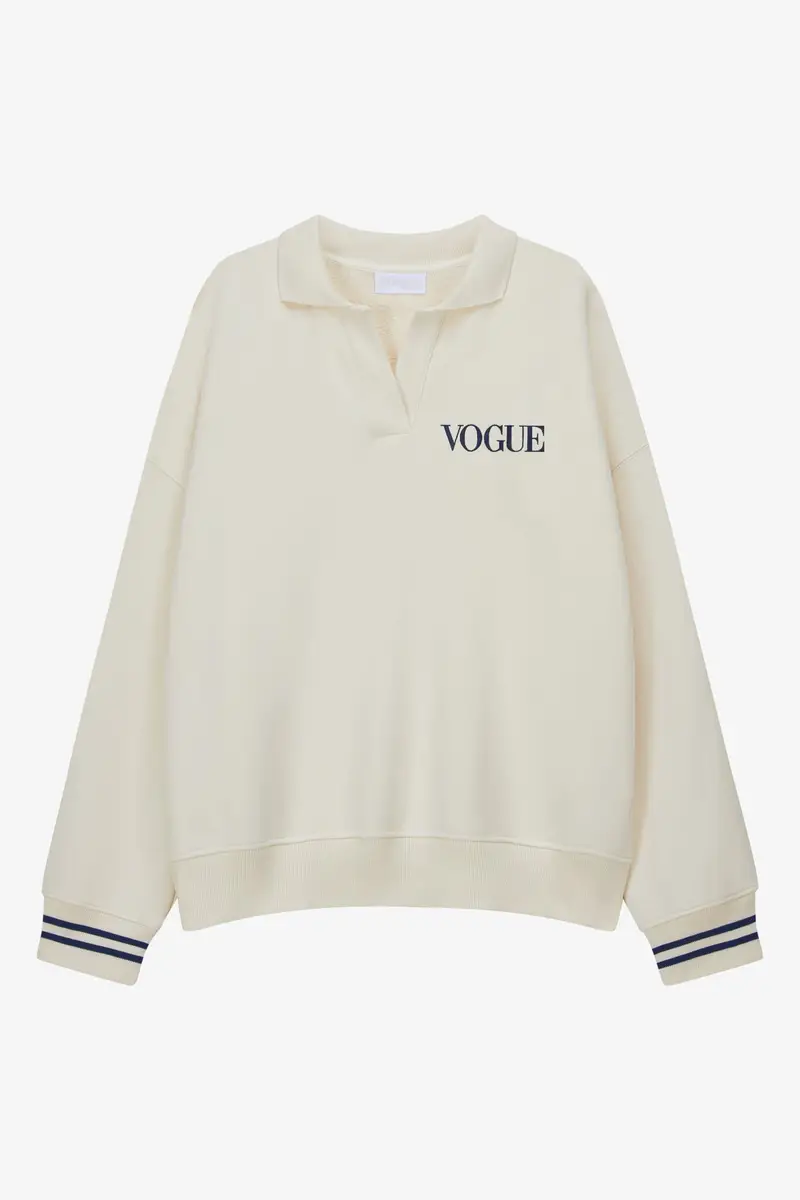 VOGUE Collection Polo Crema 1096843