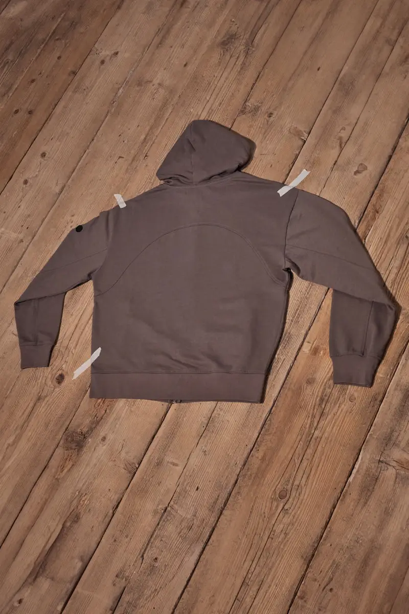 Felpa Acid Grey Con Cappuccio Boardman PT-M-F-2009 miniatura 2