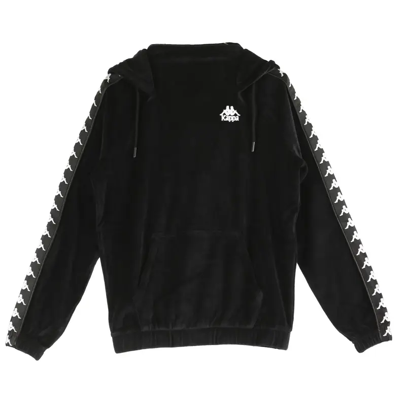 Felpa Cappuccio Donna Authentic Asper Black/white