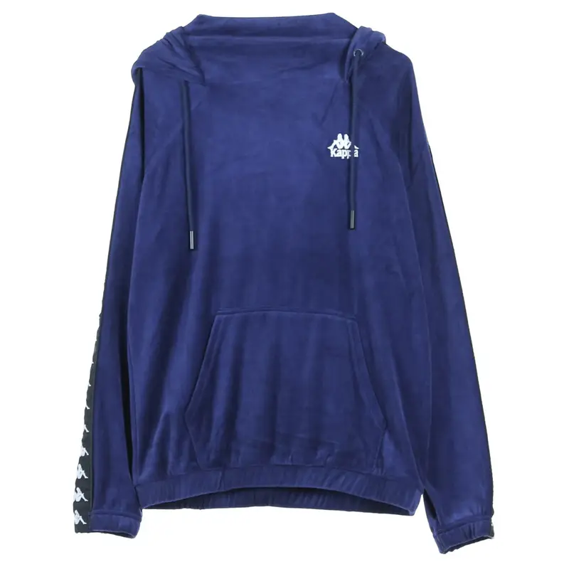 Felpa Cappuccio Donna Authentic Asper Blue Greystone/black