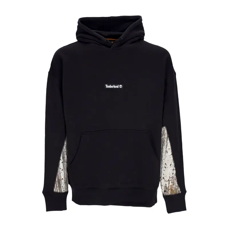 Felpa Cappuccio Uomo Aop Hoodie Black