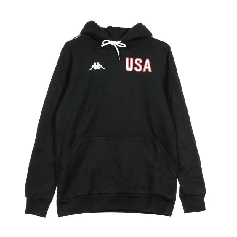 Felpa Cappuccio Uomo Authentic La Bartus Black/blue