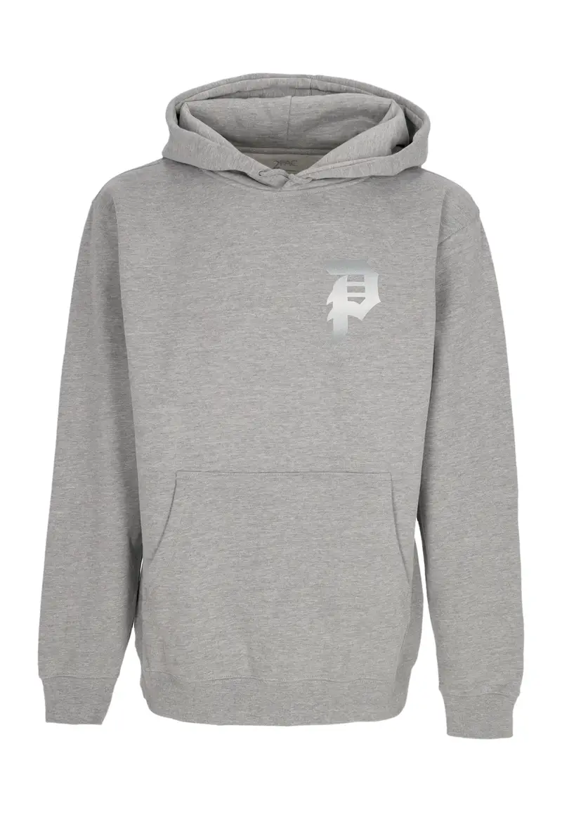 Felpa Cappuccio Uomo Brilliance Hoodie X Tupac Heather Grey