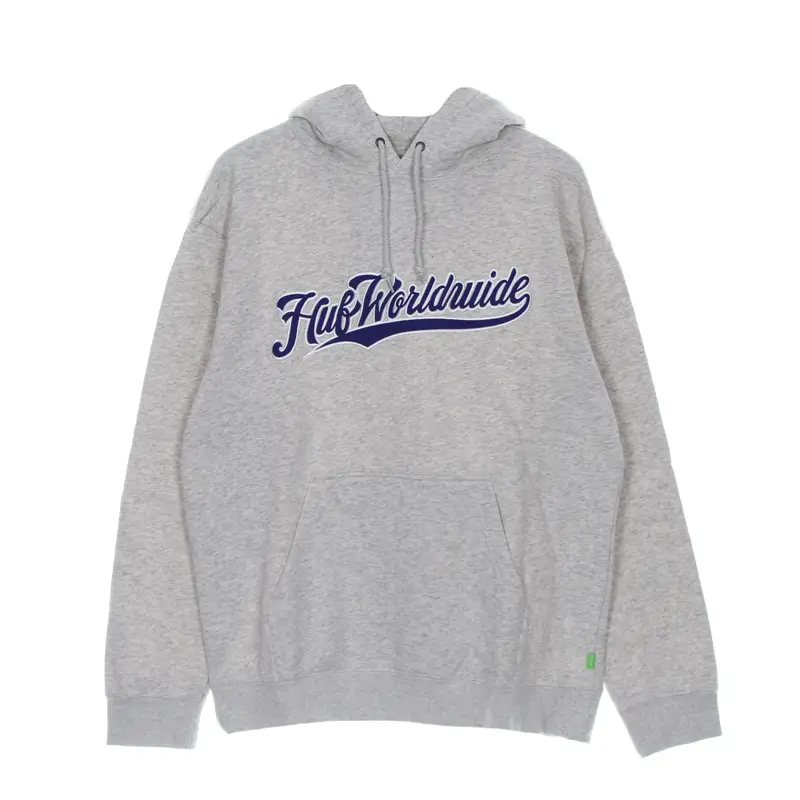 Felpa Cappuccio Uomo Crackerjack P/o Hoodie Athletic Heather