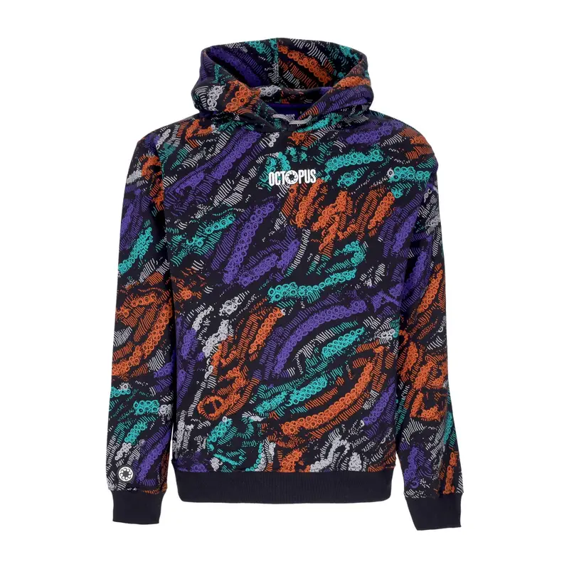 Felpa Cappuccio Uomo Deco Hoodie Multicolor