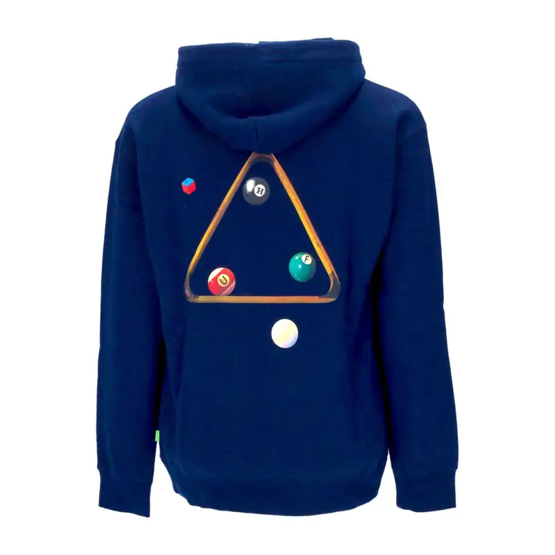 Felpa Cappuccio Uomo Dirty Pool Tt P/o Hoodie Navy