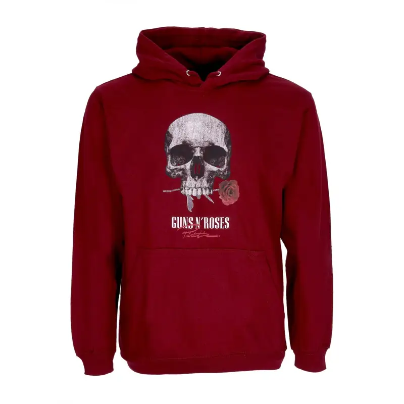 Felpa Cappuccio Uomo Don't Cry Hoodie X Guns N' Roses Burgundy