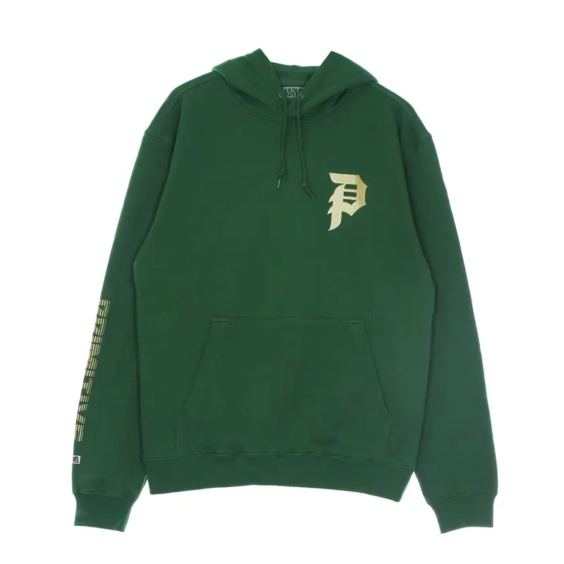 Felpa Cappuccio Uomo Doom Hood Dark Green