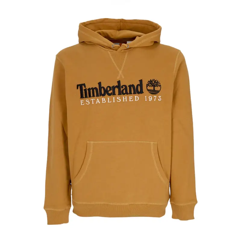 Felpa Cappuccio Uomo Est 1973 Hoodie Wheat