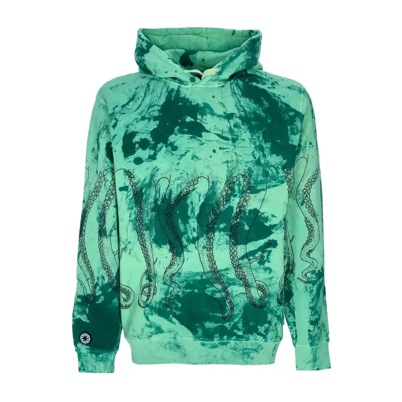 Felpa Cappuccio Uomo Freak Hoodie X Horror Pack Green