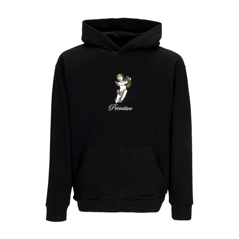 Felpa Cappuccio Uomo Gates Heavyweight Hood Black