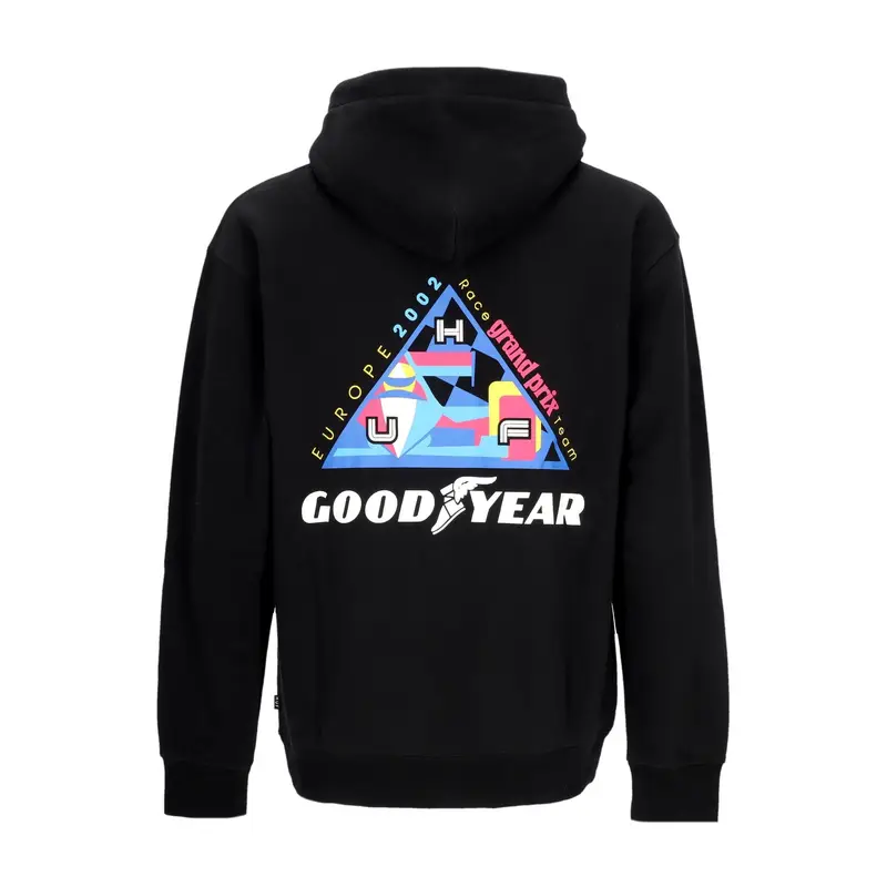 Felpa Cappuccio Uomo Grand Prix Tt Hoodie Black