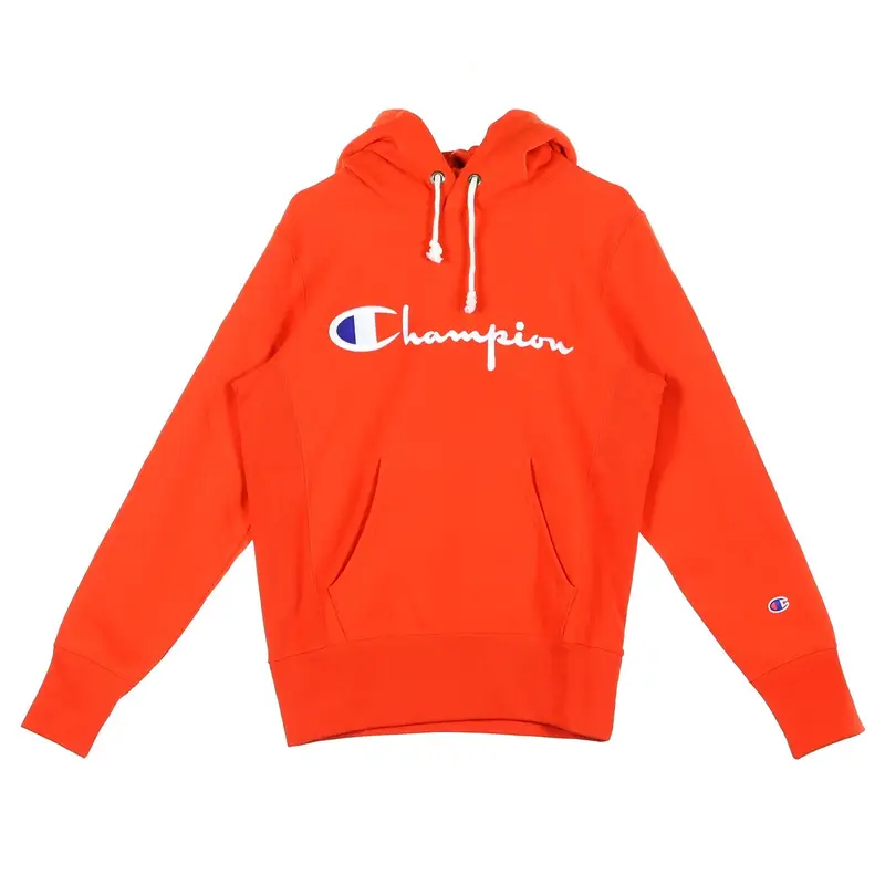 Felpa Cappuccio Uomo Hooded Sweatshirt Orange