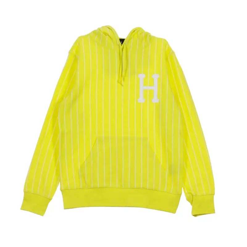 Felpa Cappuccio Uomo League Po Hoodie Aurora Yellow