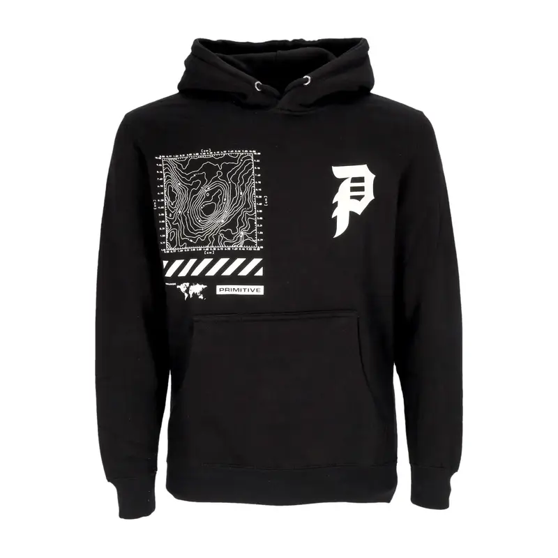 Felpa Cappuccio Uomo Mapping Dirty P Hoodie X Call Of Duty Black