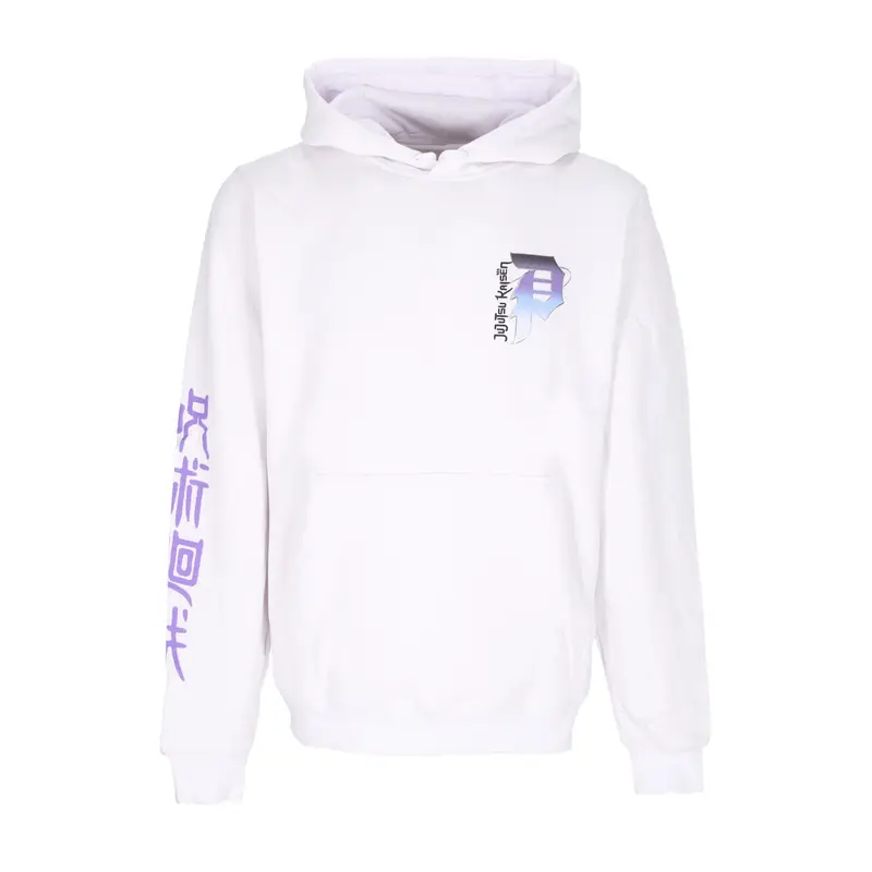Felpa Cappuccio Uomo Nobara Hoodie X Jujutsu Kaisen White