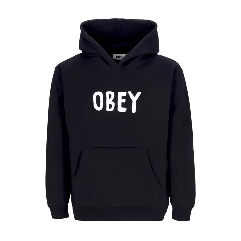 Felpa Cappuccio Uomo Og Type Extra Hooded Premium Fleece Black