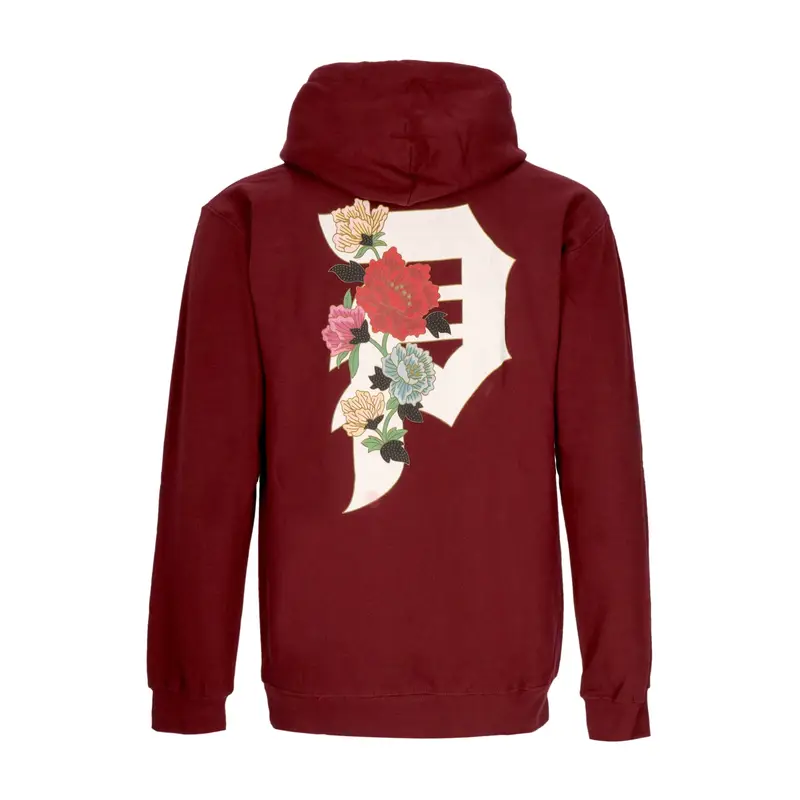Felpa Cappuccio Uomo Santino Hoodie Burgundy
