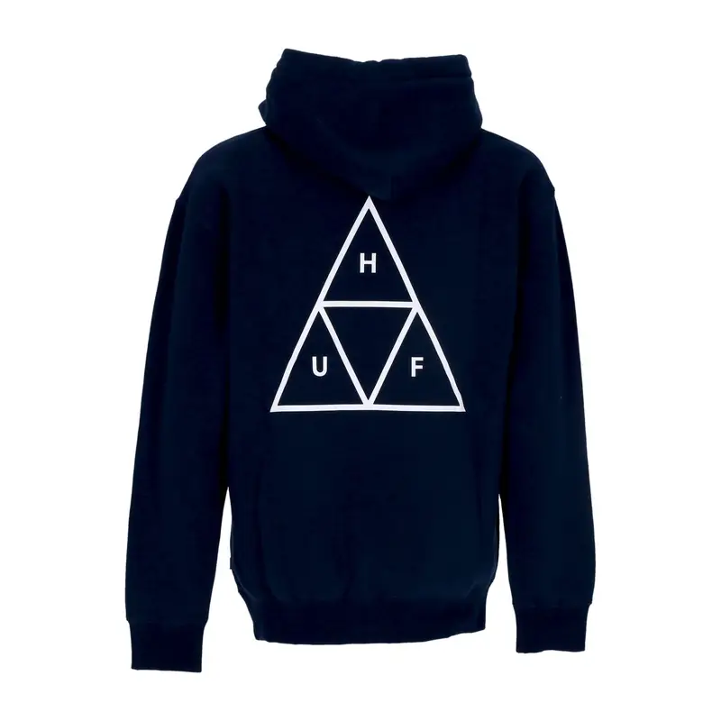 Felpa Cappuccio Uomo Set Triple Triangle Po Hoodie Navy