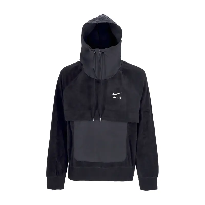 Felpa Cappuccio Uomo Sportswear Air Tf Winterized Hoodie Black/white
