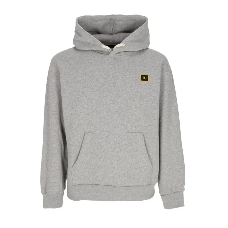 Felpa Cappuccio Uomo Unit Hoodie Light Heather Grey