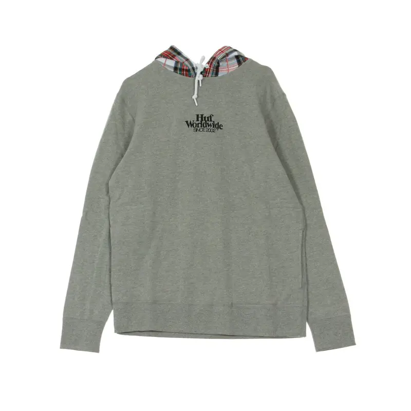 Felpa Cappuccio Uomo Vicious P/o Hoodie Grey Heather