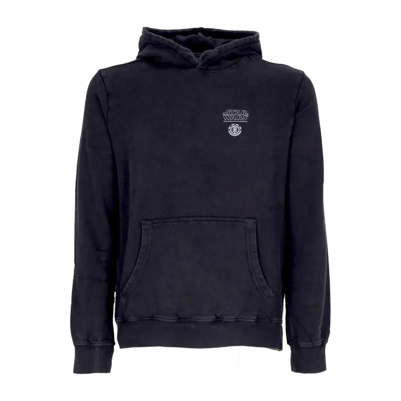 Felpa Cappuccio Uomo Yoda Hoodie X Star Wars Washed Black