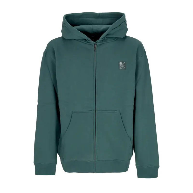 Felpa Cappuccio Zip Uomo Horus Full Zip Hoodie Pine