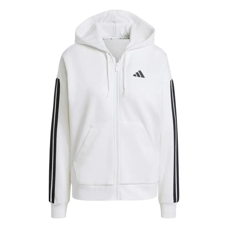Felpa à capuche zippé femme adidas Essentials 3-Stripes Fleece