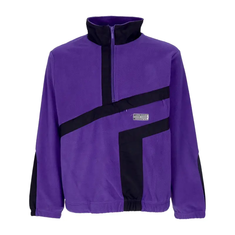 Felpa Collo Alto Uomo Range Quarter Zip Polar Fleece Purple