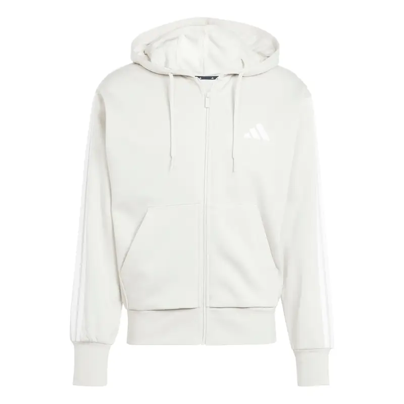 Felpa con cappuccio adidas Essentials 3-Stripes Fleece