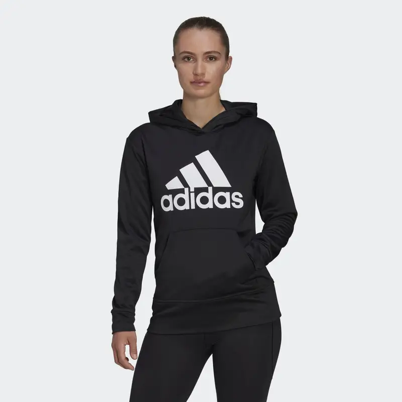 Felpa con cappuccio AEROREADY Big Logo |  Adidas