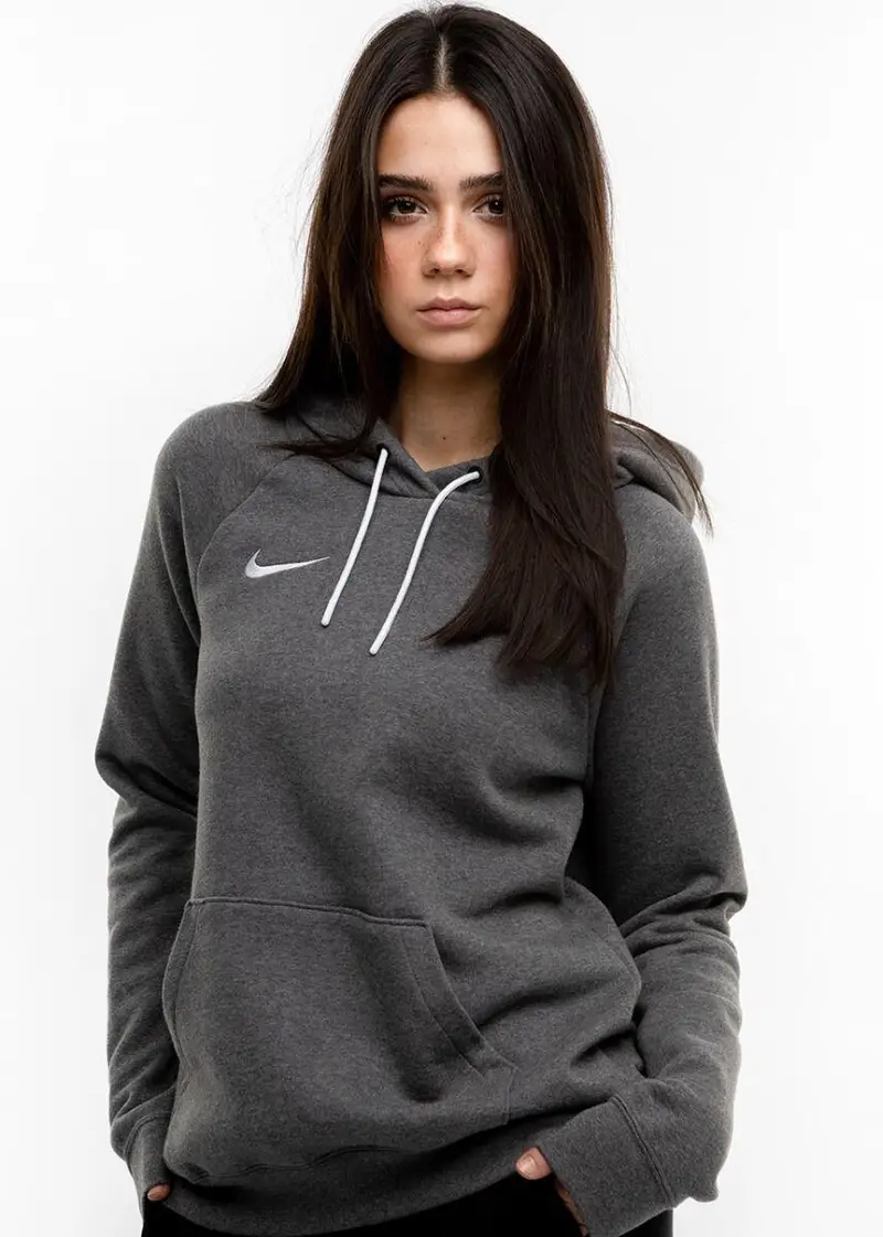 Felpa con cappuccio donna ( fleece) nike grigio |  Nike