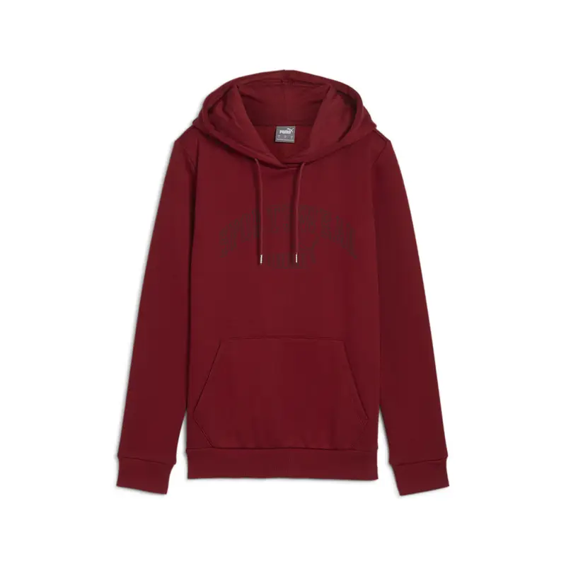 Felpa con cappuccio ESS+ LOGO LAB da donna PUMA Intense Red |  Puma