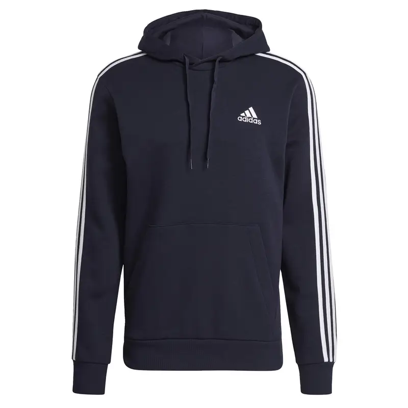 Felpa con cappuccio Essentials Fleece 3-Stripes |  Adidas