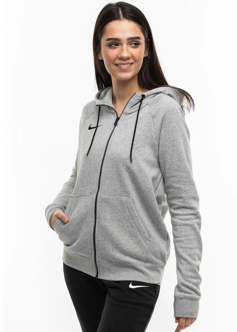 Felpa con cappuccio full zip donna ( fleece) nike grigio |  Nike