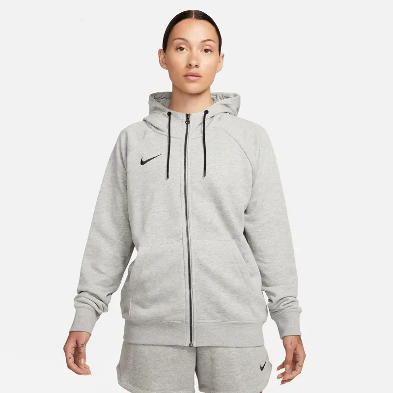 Felpa con cappuccio full zip donna nike grigio |  Nike