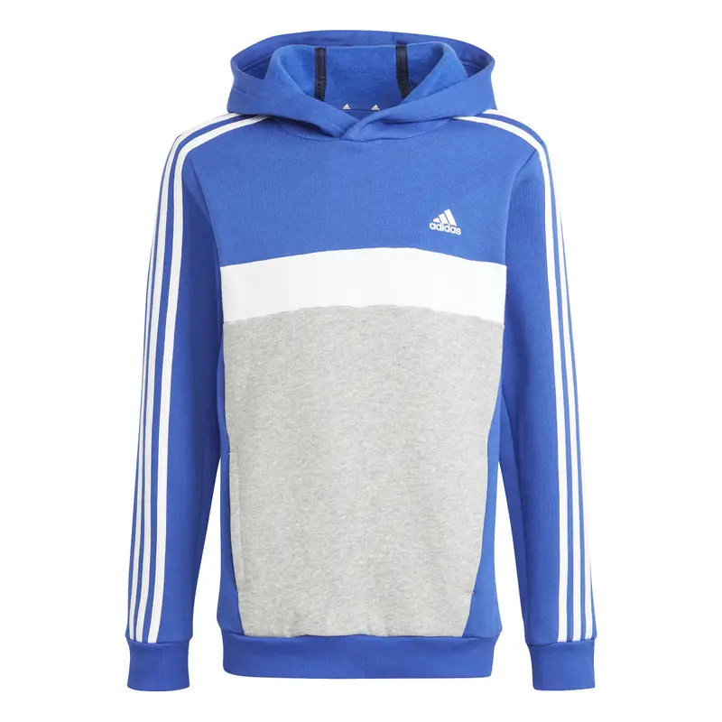 Felpa con cappuccio per bambini adidas Tiberio 3-Stripes Colorblock