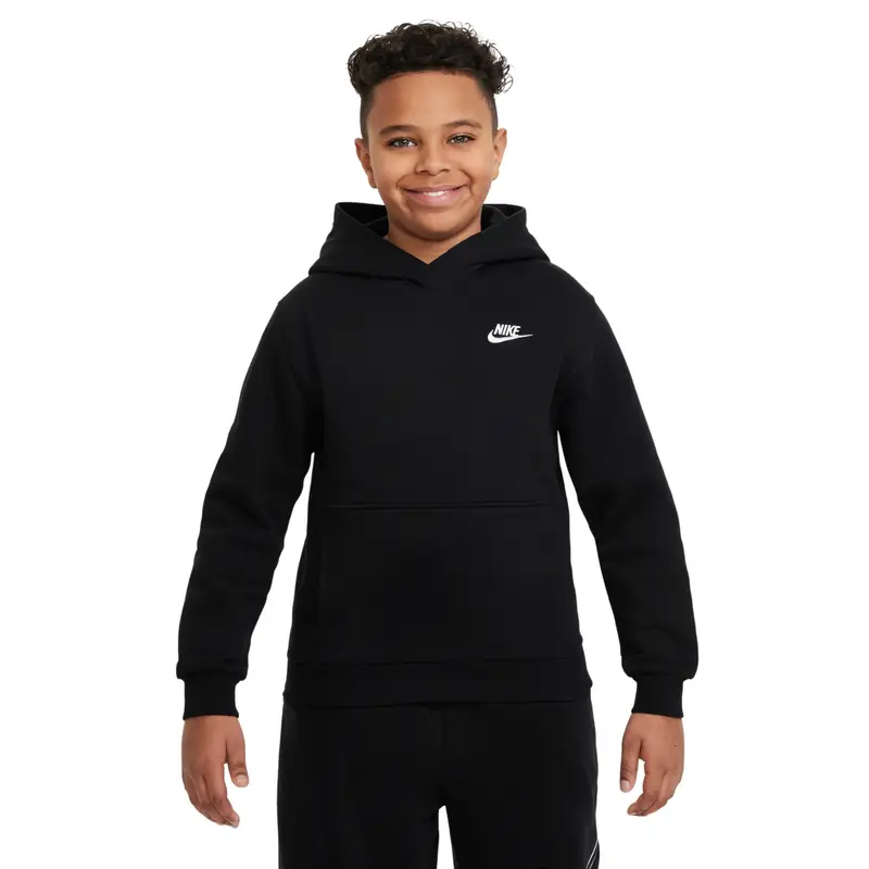 Felpa con cappuccio per bambini Nike Club Fleece LBR