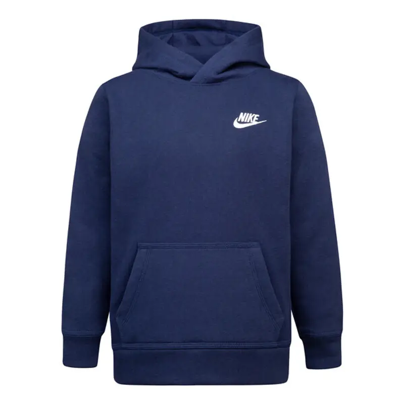 Felpa con cappuccio per bambini Nike Club Fleece PO
