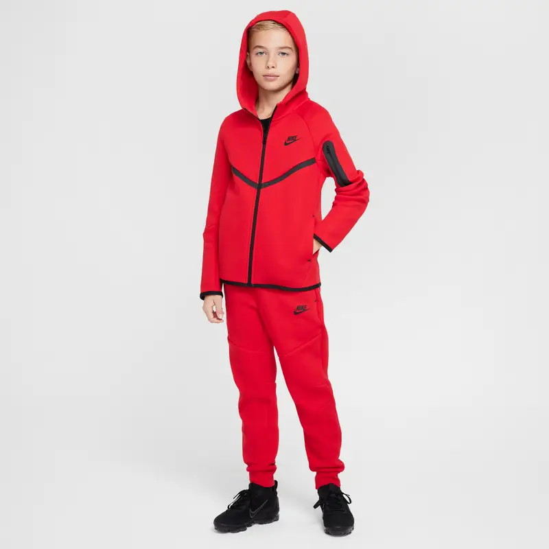 Felpa con cappuccio per bambini Nike Tech Fleece