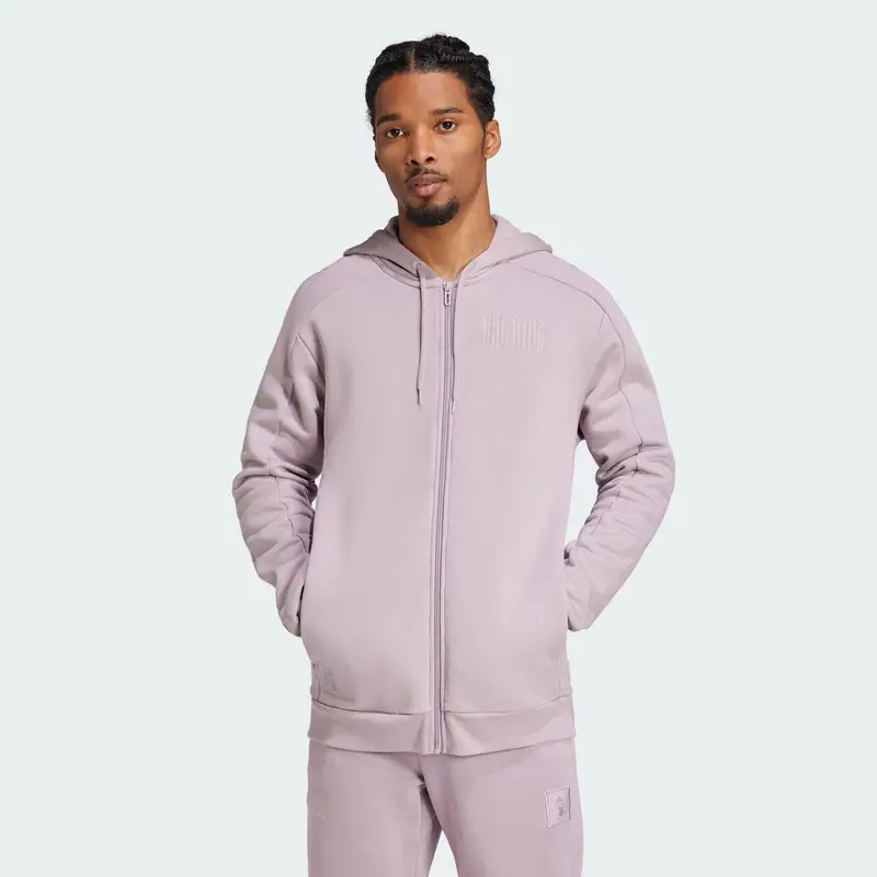 Felpa con cappuccio Seasonal Full-Zip Juventus |  Adidas