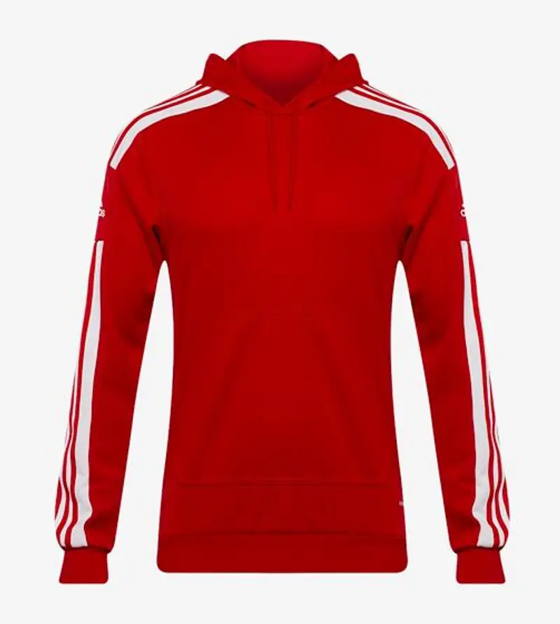 Felpa Con Cappuccio Squadra 21 Adidas Rossa |  Adidas