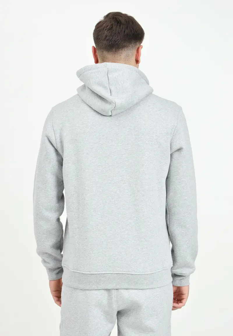 Felpa con cappuccio Trefoil Essentials grigia da uomo miniatura 2