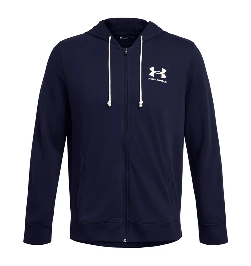 Felpa con cerniera a cappuccio Under Armour Rival Terry |  Under Armour