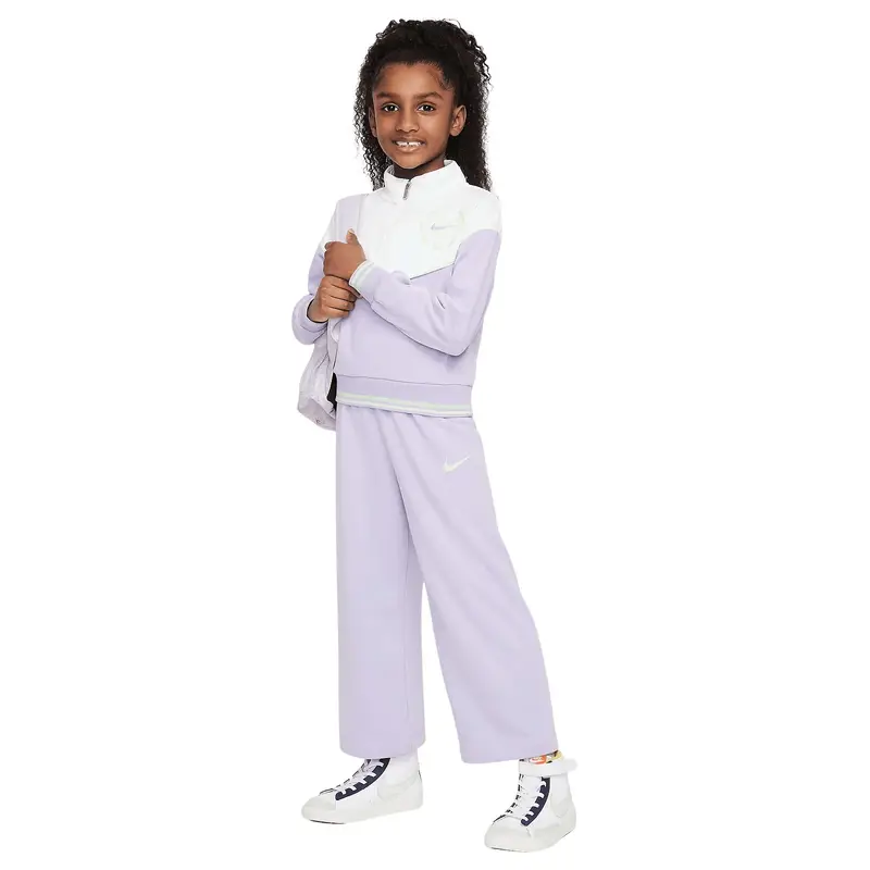 Felpa con cerniera a metà da bambina Nike Prep In Your Step